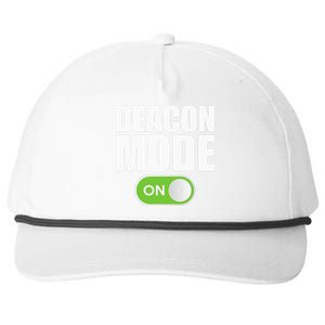 Deacon Mode Religious Christian Minister Catholic Church Snapback Five-Panel Rope Hat