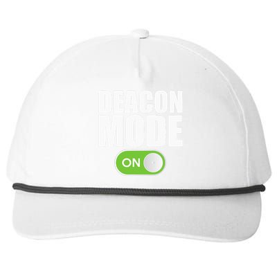 Deacon Mode Religious Christian Minister Catholic Church Snapback Five-Panel Rope Hat