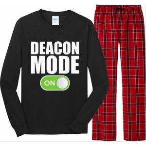 Deacon Mode Religious Christian Minister Catholic Church Long Sleeve Pajama Set