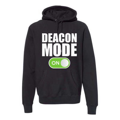 Deacon Mode Religious Christian Minister Catholic Church Premium Hoodie