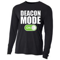 Deacon Mode Religious Christian Minister Catholic Church Cooling Performance Long Sleeve Crew