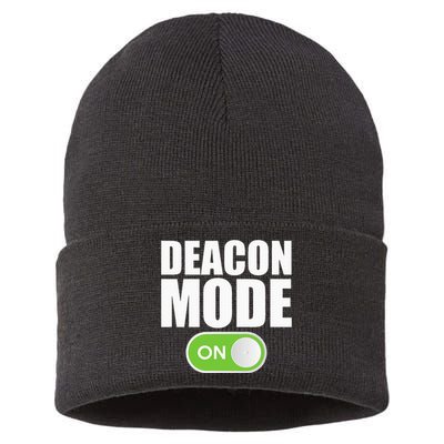 Deacon Mode Religious Christian Minister Catholic Church Sustainable Knit Beanie