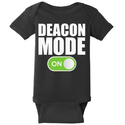 Deacon Mode Religious Christian Minister Catholic Church Baby Bodysuit
