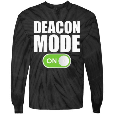 Deacon Mode Religious Christian Minister Catholic Church Tie-Dye Long Sleeve Shirt