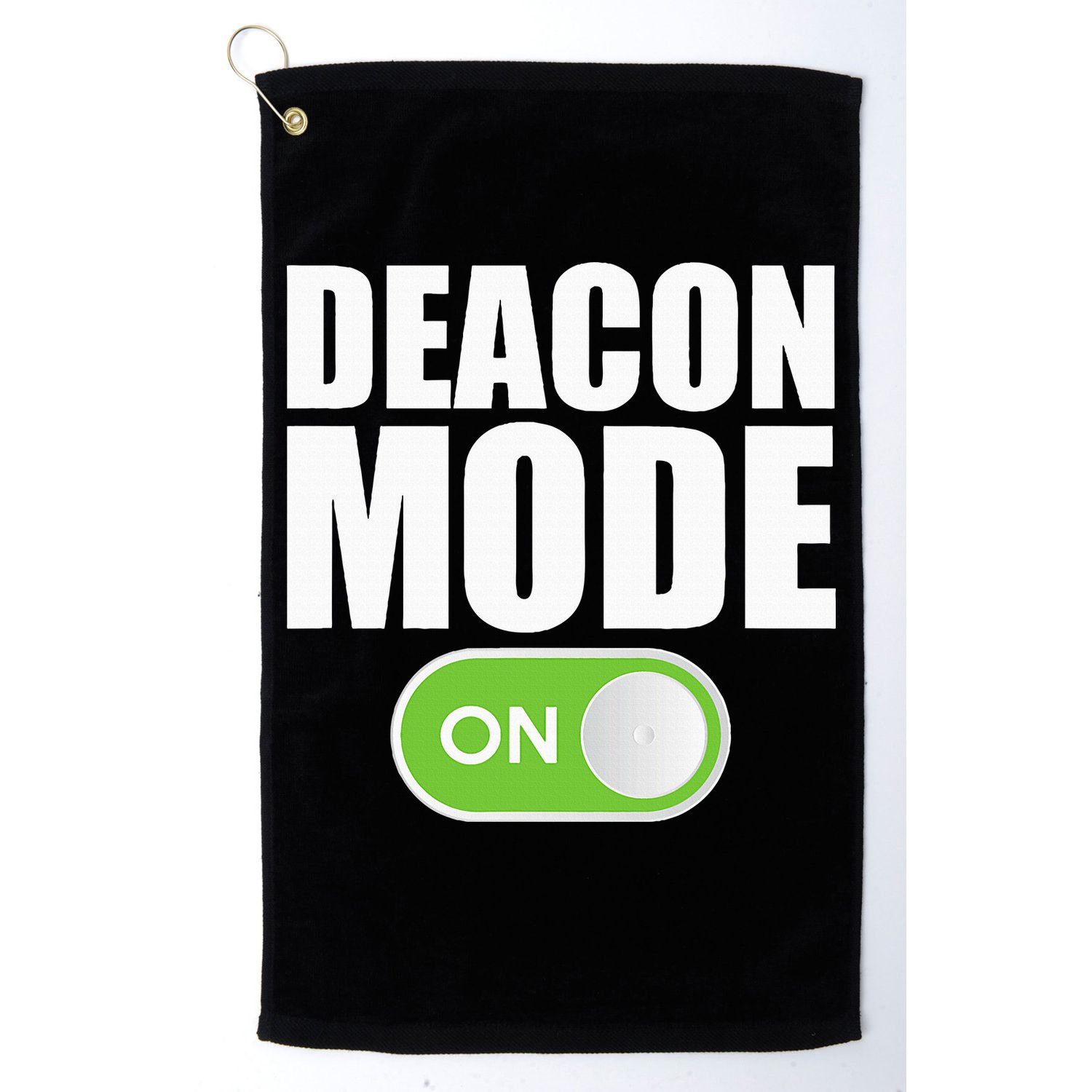 Deacon Mode Religious Christian Minister Catholic Church Golf Towel