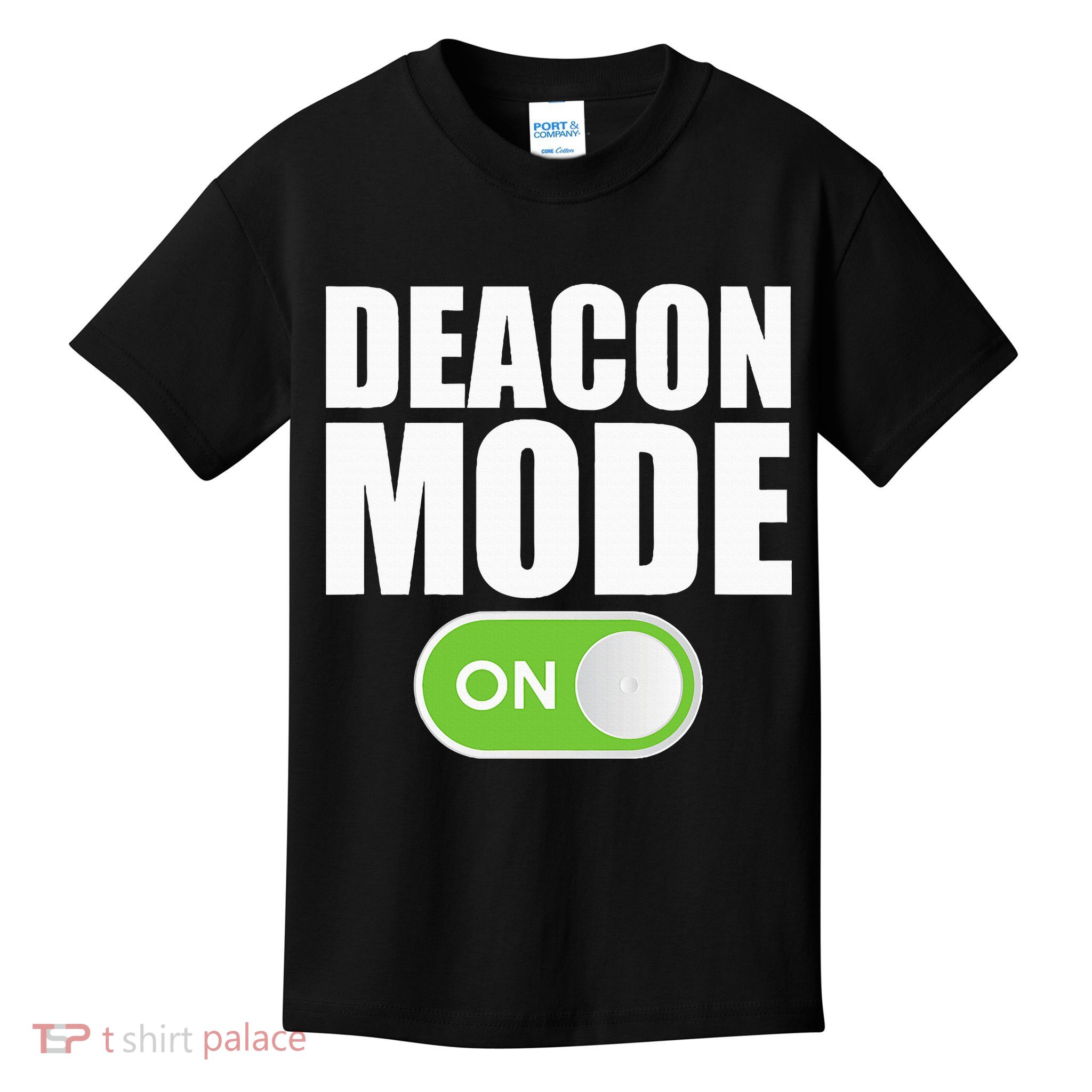 Deacon Mode Religious Christian Minister Catholic Church Kids T-Shirt