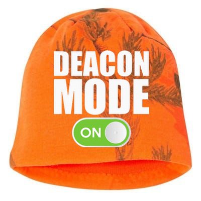 Deacon Mode Religious Christian Minister Catholic Church Kati - Camo Knit Beanie