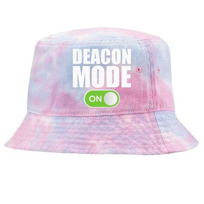 Deacon Mode Religious Christian Minister Catholic Church Tie-Dyed Bucket Hat