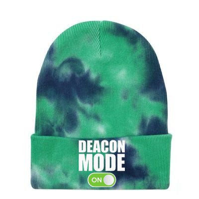 Deacon Mode Religious Christian Minister Catholic Church Tie Dye 12in Knit Beanie