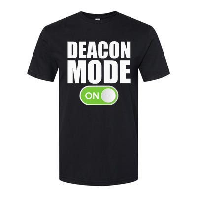 Deacon Mode Religious Christian Minister Catholic Church Softstyle® CVC T-Shirt