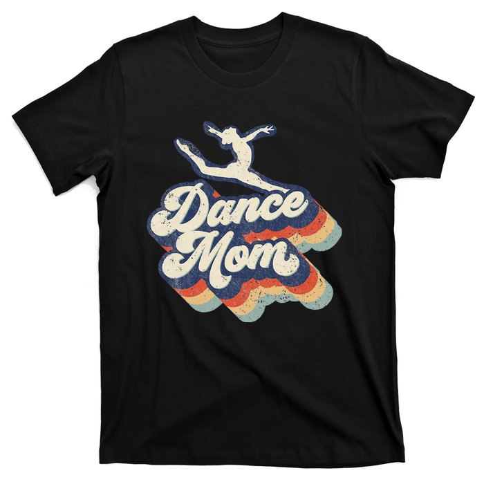 Dance Mom Retro Sunset Dance Mom Life Christmas Mother's Day T-Shirt