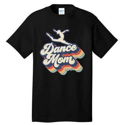 Dance Mom Retro Sunset Dance Mom Life Christmas Mother's Day Tall T-Shirt