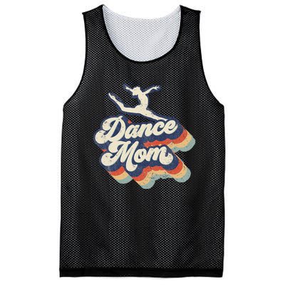 Dance Mom Retro Sunset Dance Mom Life Christmas Mother's Day Mesh Reversible Basketball Jersey Tank