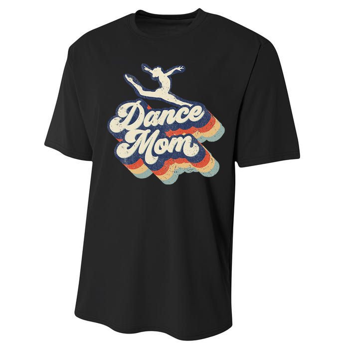 Dance Mom Retro Sunset Dance Mom Life Christmas Mother's Day Performance Sprint T-Shirt