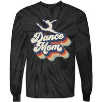 Dance Mom Retro Sunset Dance Mom Life Christmas Mother's Day Tie-Dye Long Sleeve Shirt