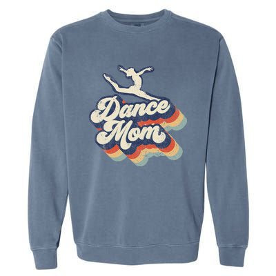 Dance Mom Retro Sunset Dance Mom Life Christmas Mother's Day Garment-Dyed Sweatshirt