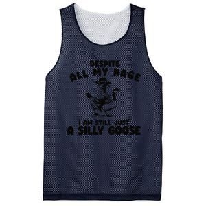 Despite My Rage I Am Still A Silly Goose Silly Goose Meme Mesh Reversible Basketball Jersey Tank