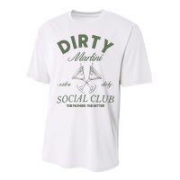 Dirty Martini Social Club Cocktail Bachelorette Performance Sprint T-Shirt