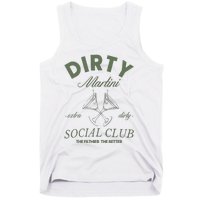 Dirty Martini Social Club Cocktail Bachelorette Tank Top