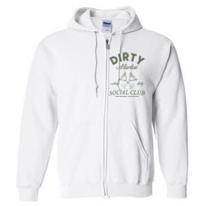 Dirty Martini Social Club Cocktail Bachelorette Full Zip Hoodie