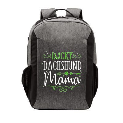 Dachshund Mama St Patricks Day Dachshund St Patrick Gift Vector Backpack