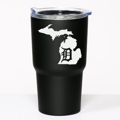 Detroit Michigan State Map Silhouette D United States Tumbler