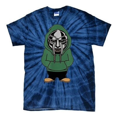 Doom Mask Super Villain All Caps Rap Tie-Dye T-Shirt