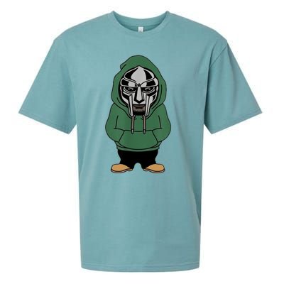 Doom Mask Super Villain All Caps Rap Sueded Cloud Jersey T-Shirt