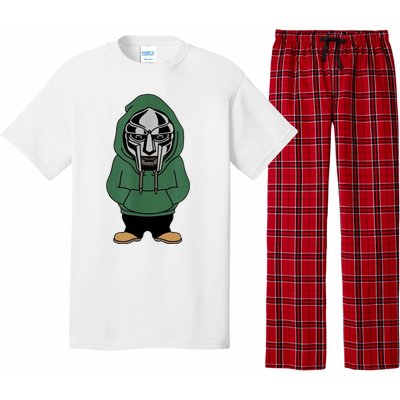 Doom Mask Super Villain All Caps Rap Pajama Set