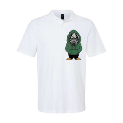 Doom Mask Super Villain All Caps Rap Softstyle Adult Sport Polo