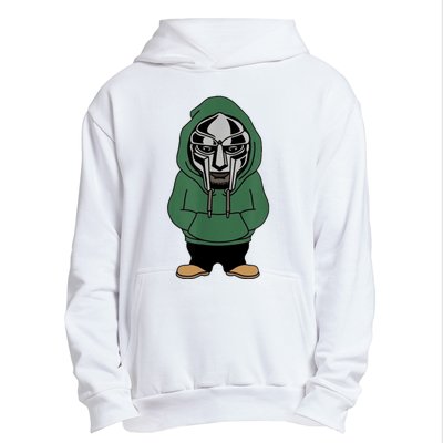 Doom Mask Super Villain All Caps Rap Urban Pullover Hoodie