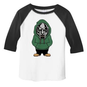 Doom Mask Super Villain All Caps Rap Toddler Fine Jersey T-Shirt