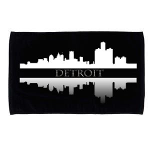 Detroit Mirrored Skyline Microfiber Hand Towel