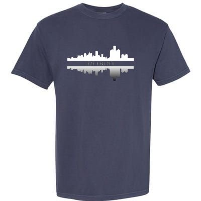 Detroit Mirrored Skyline Garment-Dyed Heavyweight T-Shirt