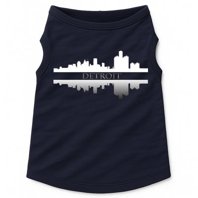 Detroit Mirrored Skyline Doggie Tank