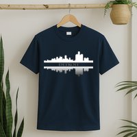 Detroit Mirrored Skyline T-Shirt