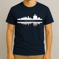 Detroit Mirrored Skyline T-Shirt