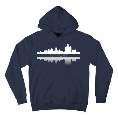 Detroit Mirrored Skyline Tall Hoodie