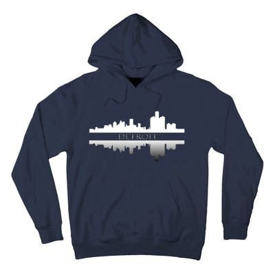 Detroit Mirrored Skyline Tall Hoodie