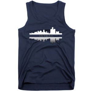 Detroit Mirrored Skyline Tank Top