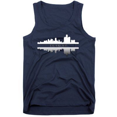 Detroit Mirrored Skyline Tank Top