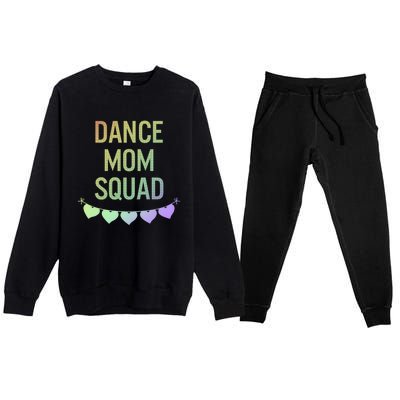 Dance Mom Squad Dancer Mama Mommy Mom Life Mothers Day Gift Premium Crewneck Sweatsuit Set