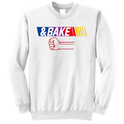 Dad Matching Shake And Bake Bake Sweatshirt