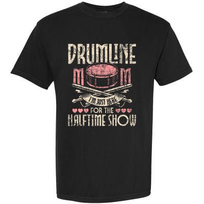 Drumline Mom Snare Drum Drummer Marching Band Drumming Garment-Dyed Heavyweight T-Shirt