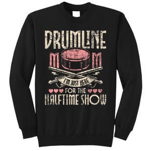 Drumline Mom Snare Drum Drummer Marching Band Drumming Tall Sweatshirt