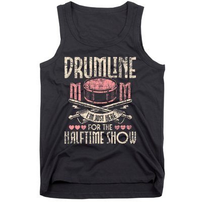 Drumline Mom Snare Drum Drummer Marching Band Drumming Tank Top