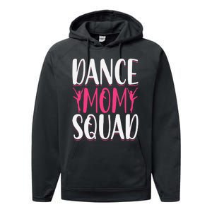 Dance Mom Squad Dance Lover Dancer Mom Funny Mothers Day Performance Fleece Hoodie