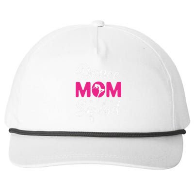 Dance Mom Squad Dance Mom Mothers Day Snapback Five-Panel Rope Hat