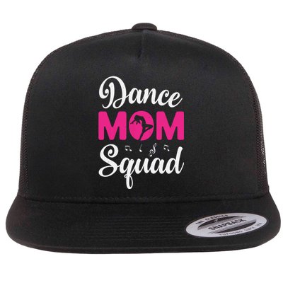 Dance Mom Squad Dance Mom Mothers Day Flat Bill Trucker Hat