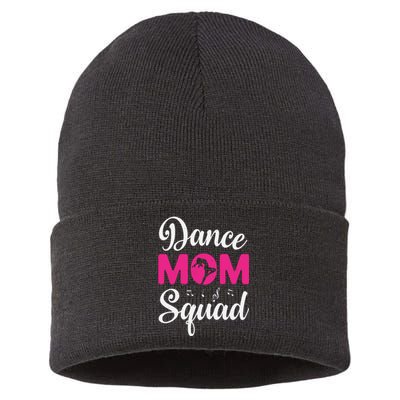 Dance Mom Squad Dance Mom Mothers Day Sustainable Knit Beanie